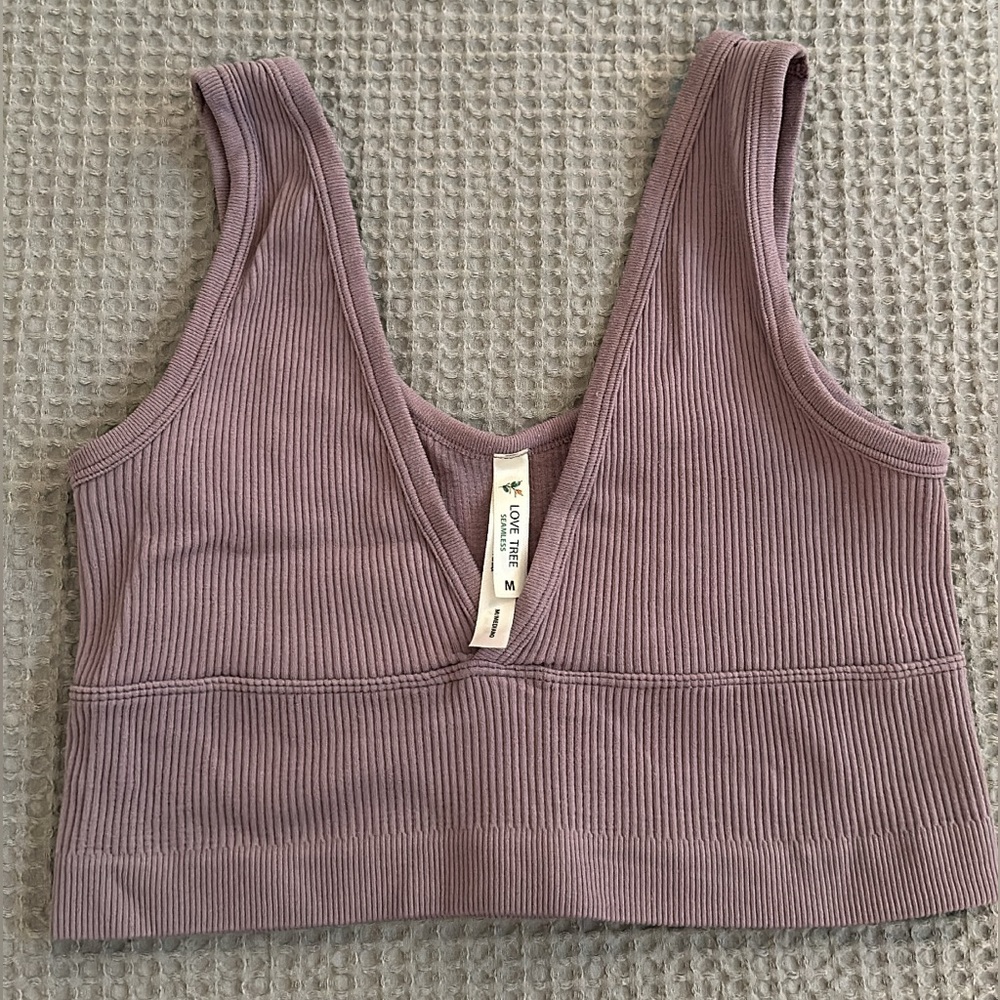 Love Tree crop top - worn once